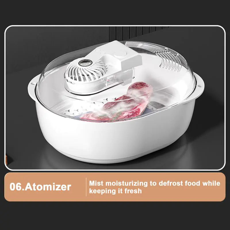 6-in-1 Smart Quick Thaw Machine and UV Sanitizing Box