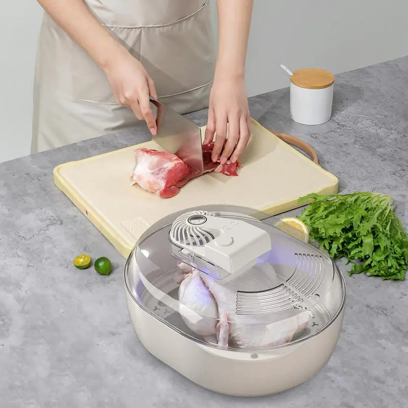 6-in-1 Smart Quick Thaw Machine and UV Sanitizing Box